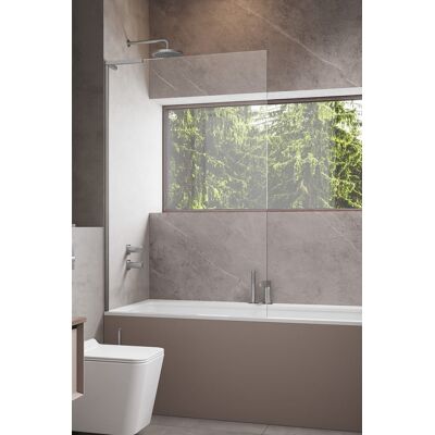 Radaway Modo SL Brushed Nickel Pnj parawan nawannowy 80cm lewy szczotkowany nikiel 10316080-91-01L Radaway Modo SL Brushed Nickel Pnj parawan nawannowy 80cm lewy szczotkowany nikiel 10316080-91-01L