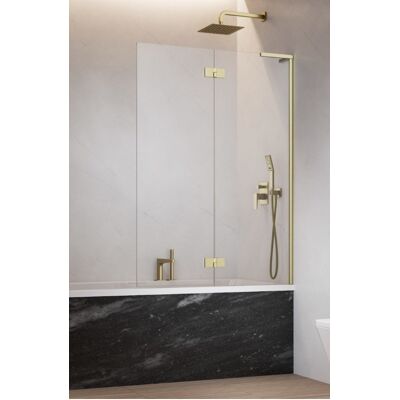 Radaway Essenza 8 SL Brushed Gold PND II parawan nawannowy 120cm prawy szczotkowane złoto/przejrzyste 10500120-99-01R Radaway Essenza 8 SL Brushed Gold PND II parawan nawannowy 120cm prawy szczotkowane złoto/przejrzyste 10500120-99-01R