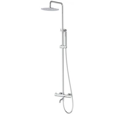 Corsan Lugo kolumna prysznicowa z wylewką chrom CMN01MCHW Corsan Lugo kolumna prysznicowa z wylewką chrom CMN01MCHW