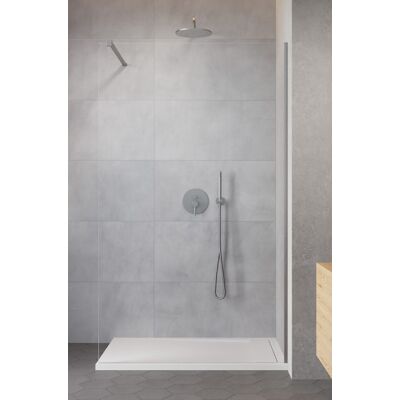 Radaway Modo X Brushed Nickel II kabina Walk-in 55x200 szczotkowany nikiel/przejrzyste 10mm 389255-91-01 Radaway Modo X Brushed Nickel II kabina Walk-in 55x200 szczotkowany nikiel/przejrzyste 10mm 389255-91-01