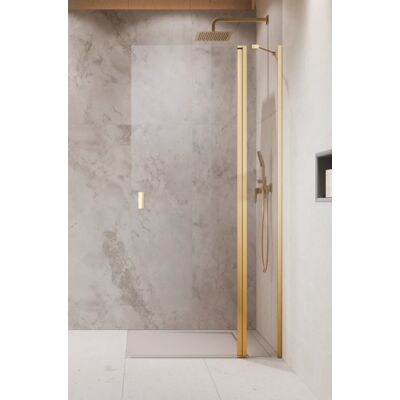 Radaway Nes KDD II Gold kabina walk-in 80cm prawa złoty połysk szkło przejrzyste 10031080-09-01R Radaway Nes KDD II Gold kabina walk-in 80cm prawa złoty połysk szkło przejrzyste 10031080-09-01R
