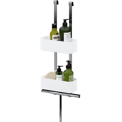 Tiger 2 Store wisząca półka prysznicowa 25cm biała 1500210146 Tiger 2 Store wisząca półka prysznicowa 25cm biała 1500210146
