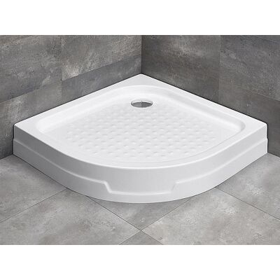 Radaway Brodzik półokrągły Rodos A 90x90 ze zintegrowaną obudową 4P99155-03 __DARMOWA DOSTAWA__ Radaway Brodzik półokrągły Rodos A 90x90 ze zintegrowaną obudową 4P99155-03 __DARMOWA DOSTAWA__