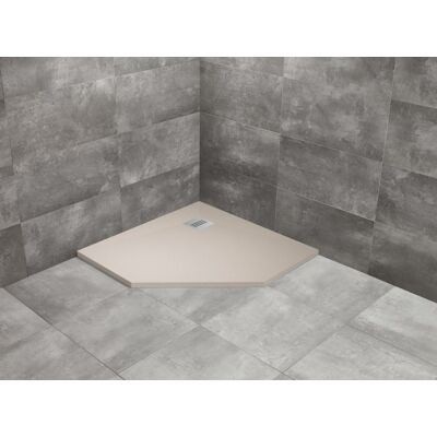 Radaway Kyntos PT brodzik pięciokątny 80x80cm kaszmirowy HKPT8080-84 Radaway Kyntos PT brodzik pięciokątny 80x80cm kaszmirowy HKPT8080-84
