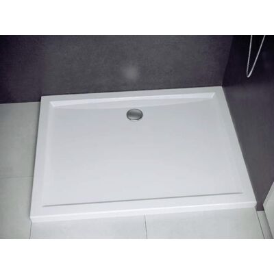 Besco Alpina Brodzik 100x80x3/5.5cm prostokątny wpuszczany w posadzkę BAA-100-K Besco Alpina Brodzik 100x80x3/5.5cm prostokątny wpuszczany w posadzkę BAA-100-K