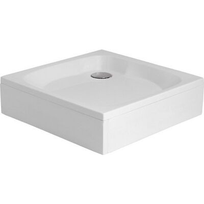 Polimat Nowy Styl 2 brodzik kwadratowy ze stelażem 90x90x8 00613 Polimat Nowy Styl 2 brodzik kwadratowy ze stelażem 90x90x8 00613
