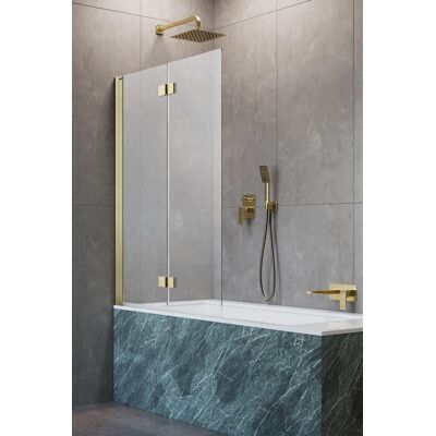 Radaway Nes Pnd I Brushed Gold parawan nawannowy 100cm lewy szczotkowane złoto 10010100-99-01L Radaway Nes Pnd I Brushed Gold parawan nawannowy 100cm lewy szczotkowane złoto 10010100-99-01L