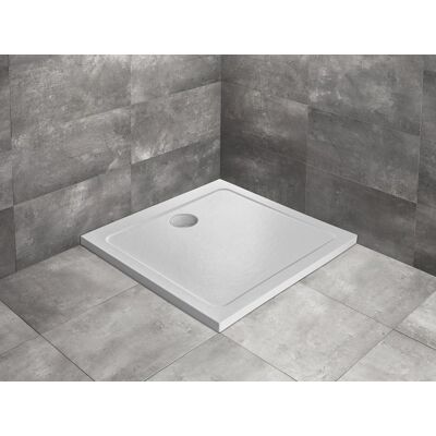 Radaway Doros C Stone brodzik kwadratowy 100x100x4,5 biały SDRC1010-01-04S Radaway Doros C Stone brodzik kwadratowy 100x100x4,5 biały SDRC1010-01-04S