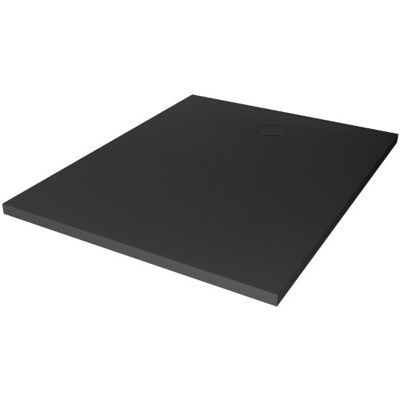 New Trendy Nex Shade brodzik konglomeratowy prostokątny 140x90x3,5 cm antracyt B-0512 New Trendy Nex Shade brodzik konglomeratowy prostokątny 140x90x3,5 cm antracyt B-0512