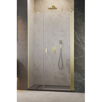 Radaway Nes Dws Brushed Gold drzwi wnękowe 140cm prawe szczotkowane złoto 10028140-99-01R Radaway Nes Dws Brushed Gold drzwi wnękowe 140cm prawe szczotkowane złoto 10028140-99-01R