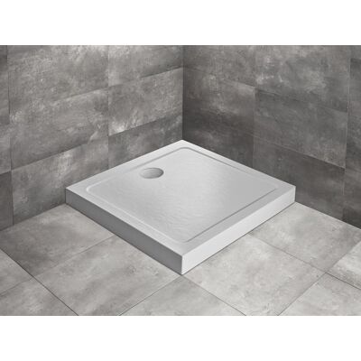 Radaway Doros C Compact Stone brodzik kwadratowy 90x90x11,5cm biały SDRC9090-05-04S Radaway Doros C Compact Stone brodzik kwadratowy 90x90x11,5cm biały SDRC9090-05-04S