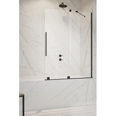 Radaway Furo Black PND II parawan nawannowy 150cm prawy szkło przejrzyste 10109788-54-01R/10112744-01-01 Radaway Furo Black PND II parawan nawannowy 150cm prawy szkło przejrzyste 10109788-54-01R/10112744-01-01