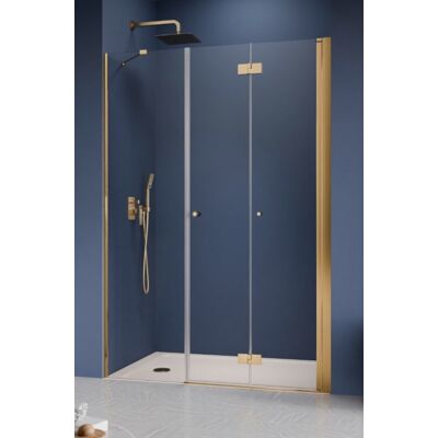 Radaway Nes Gold DWSB drzwi wnękowe 90cm W1 prawe złoty połysk szkło przejrzyste 10044650-09-01R/10045250-01-01 Radaway Nes Gold DWSB drzwi wnękowe 90cm W1 prawe złoty połysk szkło przejrzyste 10044650-09-01R/10045250-01-01