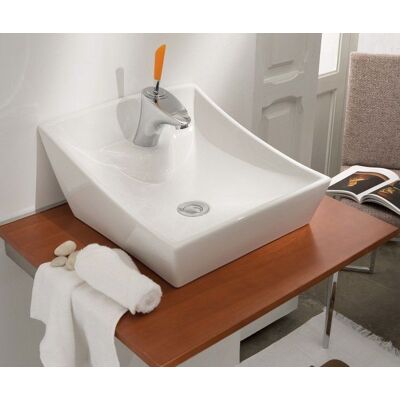 Bathco umywalka nablatowa Soria 40x41 cm 4002 Bathco umywalka nablatowa Soria 40x41 cm 4002