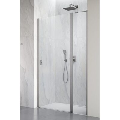 Radaway Nes Brushed Nickel Dwj II Drzwi wnękowe 100 cm prawe szczotkowany nikiel szkło przejrzyste 10036100-91-01R Radaway Nes Brushed Nickel Dwj II Drzwi wnękowe 100 cm prawe szczotkowany nikiel szkło przejrzyste 10036100-91-01R