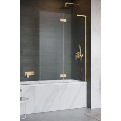 Radaway Essenza 8 SL Gold PND II parawan nawannowy 130cm prawy złoty połysk/przejrzyste 10500130-09-01R Radaway Essenza 8 SL Gold PND II parawan nawannowy 130cm prawy złoty połysk/przejrzyste 10500130-09-01R