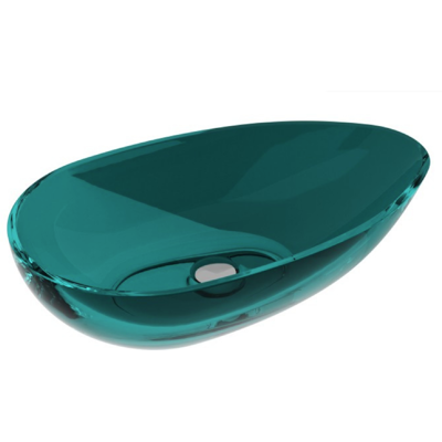 Besco Neya Ocean Breeze + maskownica biała umywalka nablatowa 60x35x15cm #UMN-60-OBW Besco Neya Ocean Breeze + maskownica biała umywalka nablatowa 60x35x15cm #UMN-60-OBW