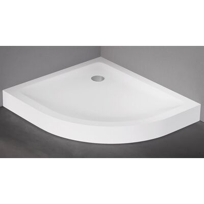 New Trendy Mild Satin Brodzik akrylowy asymetryczny 80x90x11,5 cm lewy biały mat B-0686 New Trendy Mild Satin Brodzik akrylowy asymetryczny 80x90x11,5 cm lewy biały mat B-0686