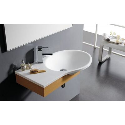 Bathco Nantes umywalka 80x45cm wpuszczana 0577 Bathco Nantes umywalka 80x45cm wpuszczana 0577