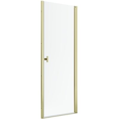 Radaway Nes Gold Dwj I Drzwi wnękowe 80 cm prawe złoty połysk szkło przejrzyste 10026080-09-01R Radaway Nes Gold Dwj I Drzwi wnękowe 80 cm prawe złoty połysk szkło przejrzyste 10026080-09-01R