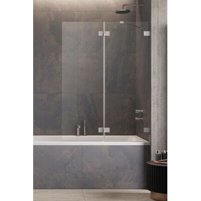 Radaway Essenza Pro Brushed Nickel Pnd II parawan nawannowy 140cm prawy szczotkowany nikiel 10102140-91-01R Radaway Essenza Pro Brushed Nickel Pnd II parawan nawannowy 140cm prawy szczotkowany nikiel 10102140-91-01R