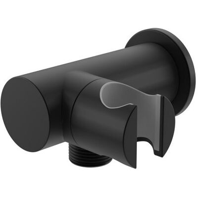 Kohlman QW004AEB - czarny mat - miedź - 1/2" przyłącze wodne - uchwyt słuchawkowy Kohlman QW004AEB - czarny mat - miedź - 1/2" przyłącze wodne - uchwyt słuchawkowy
