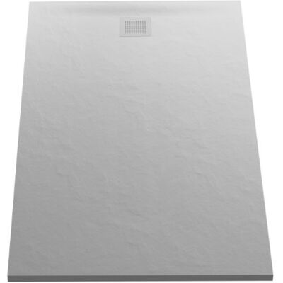 New Trendy Mori brodzik prostokątny z konglomeratu 120x80x3 cm szary B-0398 New Trendy Mori brodzik prostokątny z konglomeratu 120x80x3 cm szary B-0398
