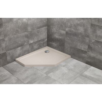 Radaway Doros PT E Stone brodzik pięciokątny 90x80 prawy kaszmirowy SDRPT9080-01-84SR Radaway Doros PT E Stone brodzik pięciokątny 90x80 prawy kaszmirowy SDRPT9080-01-84SR