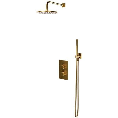 Omnires Contour system prysznicowy podtynkowy termostatyczny złoty szczotkowany SYSCT11GLB **ZAPYTAJ O RABAT!** Omnires Contour system prysznicowy podtynkowy termostatyczny złoty szczotkowany SYSCT11GLB **ZAPYTAJ O RABAT!**