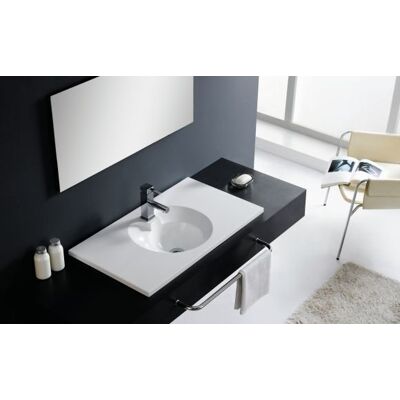 Bathco Ovni umywalka 81x45,5cm wpuszczana 0574 Bathco Ovni umywalka 81x45,5cm wpuszczana 0574