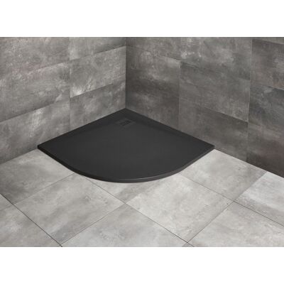 Radaway Kyntos A brodzik półokrągły 80x80cm czarny HKA8080-54 Radaway Kyntos A brodzik półokrągły 80x80cm czarny HKA8080-54