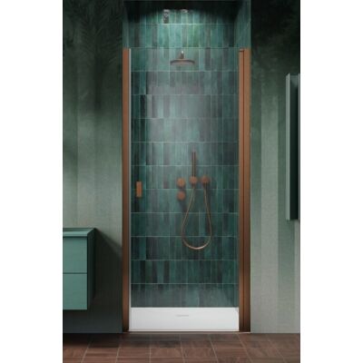 Radaway Nes Brushed Copper Dwj I Drzwi wnękowe 80 cm prawe miedź szczotkowana szkło przejrzyste 10026080-93-01R Radaway Nes Brushed Copper Dwj I Drzwi wnękowe 80 cm prawe miedź szczotkowana szkło przejrzyste 10026080-93-01R