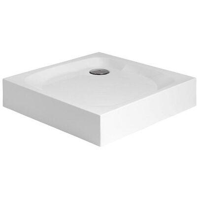 Polimat Nowy Styl 1 brodzik kwadratowy ze stelażem 80x80x5 kompakt 00609 Polimat Nowy Styl 1 brodzik kwadratowy ze stelażem 80x80x5 kompakt 00609