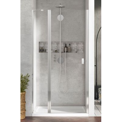 Radaway Nes 8 Dwj II Drzwi wnękowe 90 cm lewe chrom połysk szkło przejrzyste 10083090-01-01L Radaway Nes 8 Dwj II Drzwi wnękowe 90 cm lewe chrom połysk szkło przejrzyste 10083090-01-01L