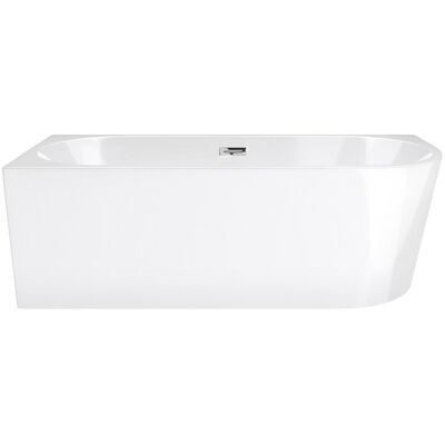 Corsan Intero Slim wanna asymetryczna lewa 150x74 cm biała + syfon E-230MNL Corsan Intero Slim wanna asymetryczna lewa 150x74 cm biała + syfon E-230MNL