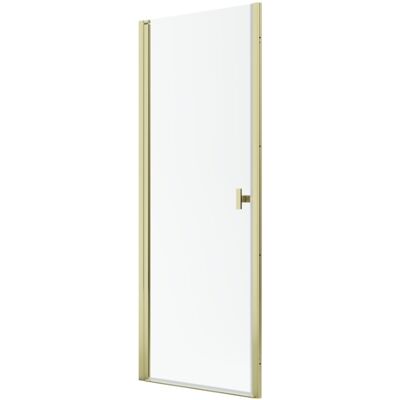 Radaway Nes Gold Dwj I Drzwi wnękowe 80 cm lewe złoty połysk szkło przejrzyste 10026080-09-01L Radaway Nes Gold Dwj I Drzwi wnękowe 80 cm lewe złoty połysk szkło przejrzyste 10026080-09-01L