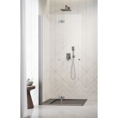 Radaway Nes 6 Brushed Nickel KDD B kabina walk-in 90cm lewa szczotkowany nikiel szkło przejrzyste 10024090-91-01L Radaway Nes 6 Brushed Nickel KDD B kabina walk-in 90cm lewa szczotkowany nikiel szkło przejrzyste 10024090-91-01L