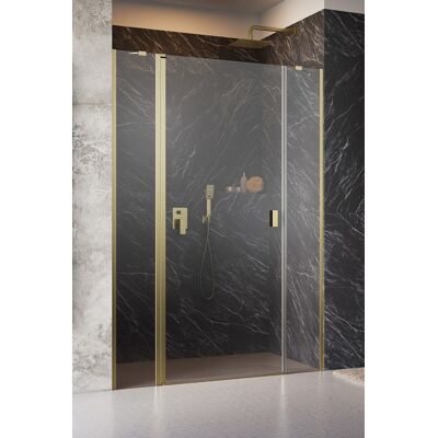 Radaway Nes Dwjs Brushed Gold drzwi wnękowe 120cm lewe szczotkowane złoto 10038120-99-01L Radaway Nes Dwjs Brushed Gold drzwi wnękowe 120cm lewe szczotkowane złoto 10038120-99-01L
