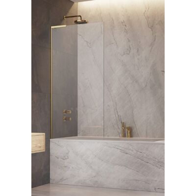 Radaway Modo SL Gold PNJ II parawan nawannowy 100cm lewy złoty połysk/przejrzyste 10316100-09-01L Radaway Modo SL Gold PNJ II parawan nawannowy 100cm lewy złoty połysk/przejrzyste 10316100-09-01L