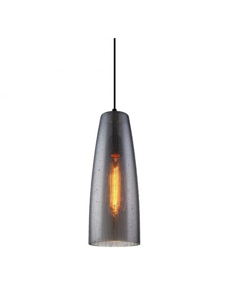 Italux Lampa wisząca TABBY MDM3147/1 SG+DROP Srebrny, Czarny