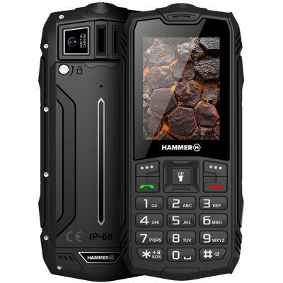 MyPhone Telefon Hammer Rock LTE czarny MyPhone Telefon Hammer Rock LTE czarny