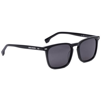 GINO ROSSI Okulary przeciwsłoneczne KAIRI-04 Czarny NOSIZE Czarny Męskie GINO ROSSI Okulary przeciwsłoneczne KAIRI-04 Czarny NOSIZE Czarny Męskie