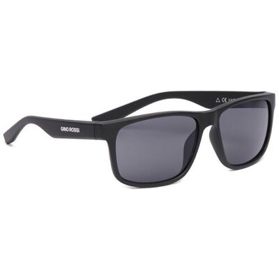 GINO ROSSI Okulary przeciwsłoneczne KAIRI-01 Czarny NOSIZE Czarny Męskie GINO ROSSI Okulary przeciwsłoneczne KAIRI-01 Czarny NOSIZE Czarny Męskie