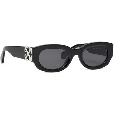 Off-White Okulary przeciwsłoneczne OERI14E Czarny 52 Czarny Damskie Off-White Okulary przeciwsłoneczne OERI14E Czarny 52 Czarny Damskie