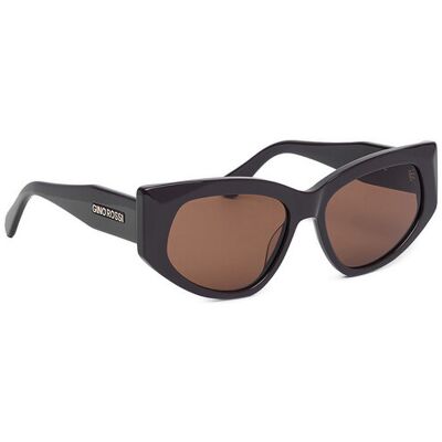 GINO ROSSI Okulary przeciwsłoneczne GR55242S Brązowy ciemny NOSIZE Brązowy ciemny Damskie GINO ROSSI Okulary przeciwsłoneczne GR55242S Brązowy ciemny NOSIZE Brązowy ciemny Damskie