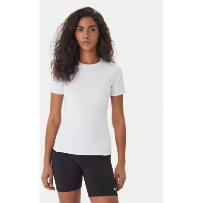 T-Shirt Reebok x Ewa Chodakowska RK25613CCW Biały Slim Fit S Biały Damskie T-Shirt Reebok x Ewa Chodakowska RK25613CCW Biały Slim Fit S Biały Damskie