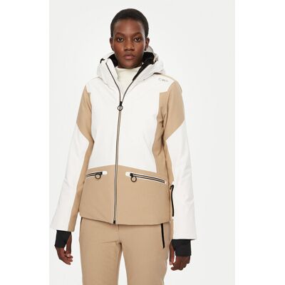 CMP Kurtka narciarska 34W4426 Biały Regular Fit 36 Biały Damskie CMP Kurtka narciarska 34W4426 Biały Regular Fit 36 Biały Damskie
