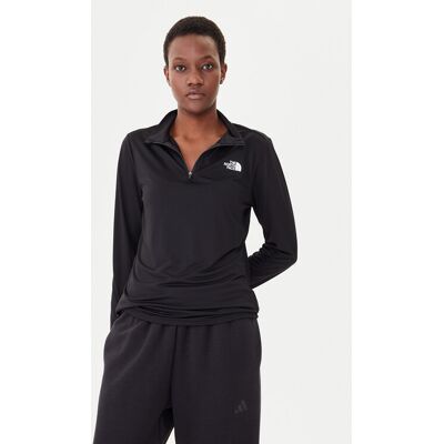Koszulka długi rękaw Flex Slim z 1/4 zip dla kobiet Koszulka długi rękaw Flex Slim z 1/4 zip dla kobiet