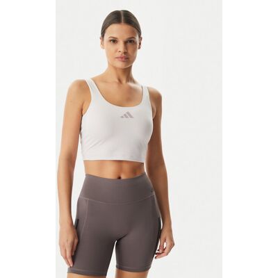 Adidas Top Power Light Support KD2227 Fioletowy jasny Slim Fit L Fioletowy jasny Damskie Adidas Top Power Light Support KD2227 Fioletowy jasny Slim Fit L Fioletowy jasny Damskie