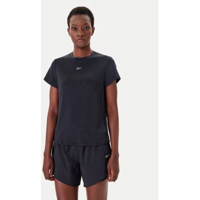 Reebok Koszulka techniczna Chill 100214669 Czarny Slim Fit XS Czarny Damskie Reebok Koszulka techniczna Chill 100214669 Czarny Slim Fit XS Czarny Damskie